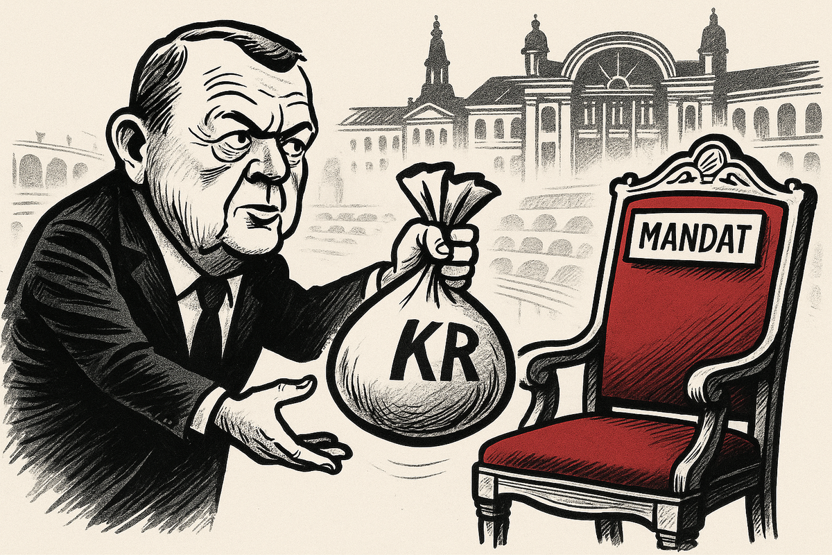 Hvad laver Lars Løkke i den kælder?