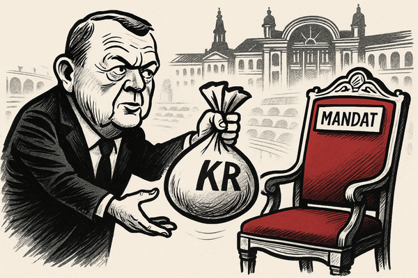 Hvad laver Lars Løkke i den kælder?